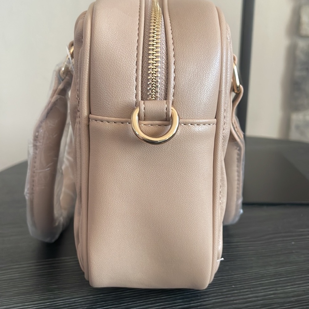 Valentino Orlandi Quilted Satchel Crossbody Bag (comes with Christmas Twilly) - Picture 3 of 11